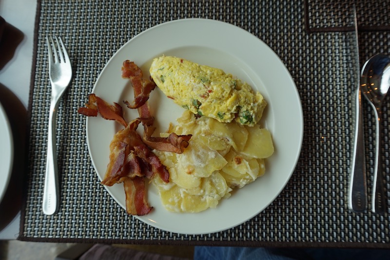 Conrad Bangkok breakfast