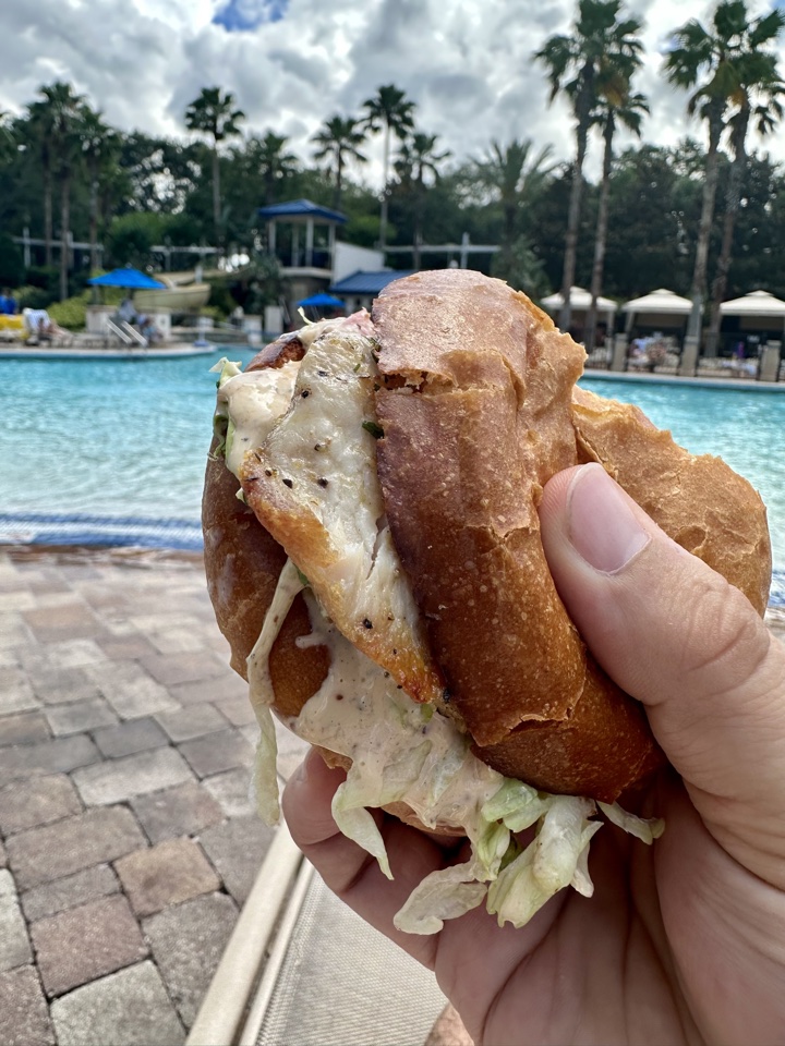 Hyatt Regency Orlando poolside food